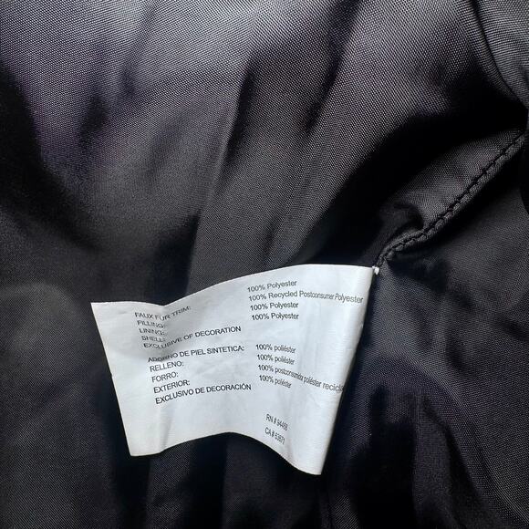 Nautica Black Quilted Puffer Jacket | Women’s XXL | Hooded, Warm & Cozy - Picture 8 of 10